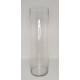 Vaso de Vidro Tubo Incolor G 